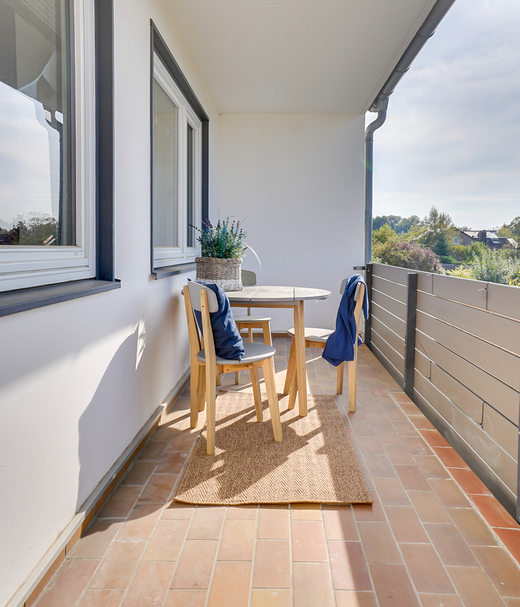 Balkon groß